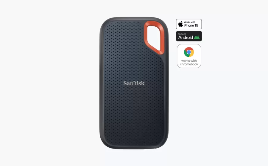 SanDisk Extreme Portable SSDの製品画像